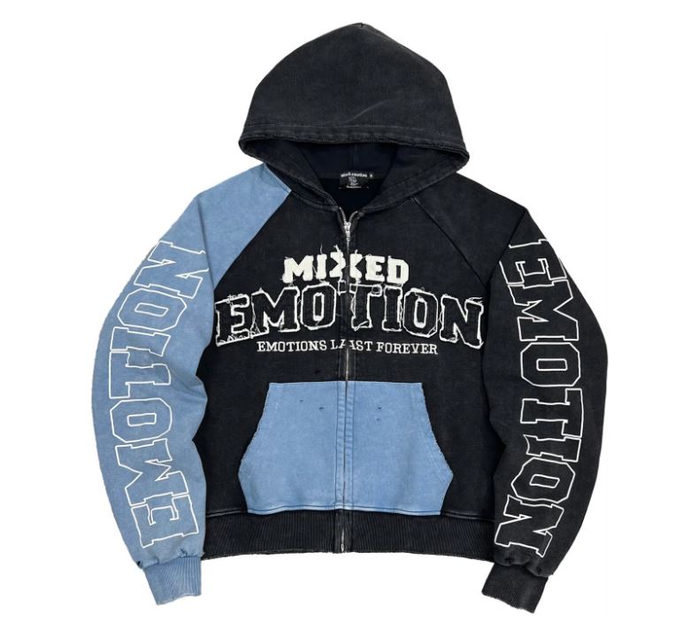 Mixed Emotion Split Decision Hoodie Mens Style : Mix-sdh