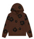 Denim Tears Black Cotton Wreath Hoodie Mens Style : Fw25thd1207
