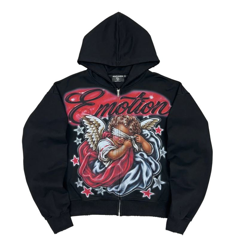 Mixed Emotion Unveiled Hoodie Mens Style : Mix-uvh