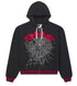 Sp5der Og Logo Stripe Zip Hoodie Mens Style : St012fw26