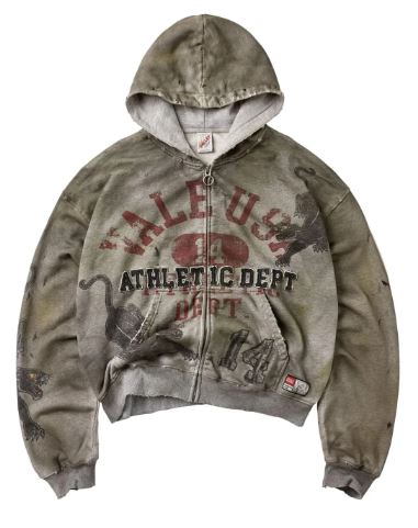 Vale Forever Varsity Zip Up Hoodie Mens Style : Vale-vszuh