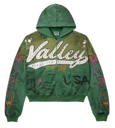 Vale Forever Inferno Zip Up Hoodie Mens Style : Vale-izuh