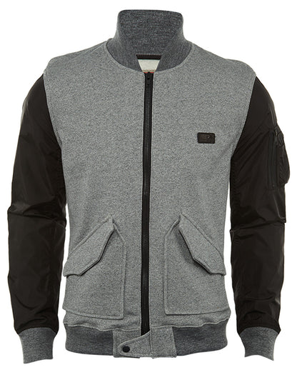 Prps Goods&amp;co. Shawl Collar Zip Front Jacket Mens Style : E71jt06