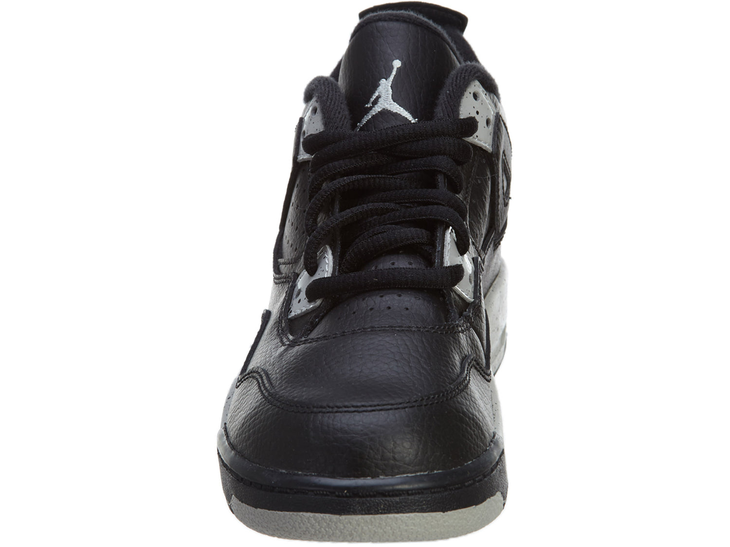 Nike Jordan 4 Retro LS BP Black Tech Grey Oreo  Boys / Girls Style :707430