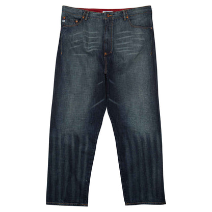 Indigo-red Jeans Mens Style : Rn98011