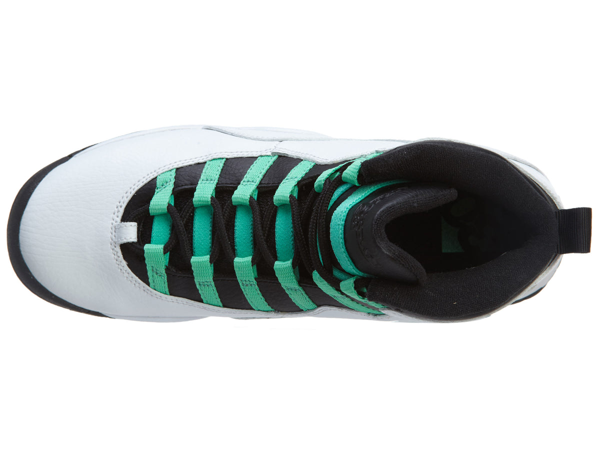 Air Jordan 10 Retro 30th Gg (gs) "verde" Boys / Girls Style :705180