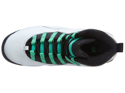 Air Jordan 10 Retro 30th Gg (gs) "verde" Boys / Girls Style :705180