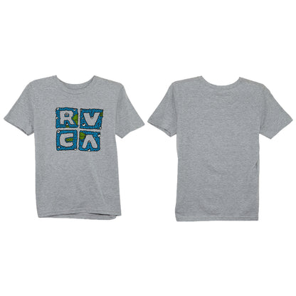 RVCA Monster Stack Crewneck T-shirt Big Kids Style : B600203M