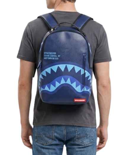 Sprayground Shark Central Late Arrival Dlxsv Backpack Unisex Style : 910b7633