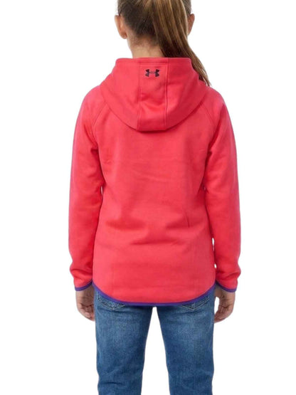 Underarmour Dual Logo Hoodie Big Kids Style : 1317812-975