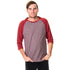 Rvca Bivy Raglan T-shirt - 3/4-sleeve Mens Style : M3919bir