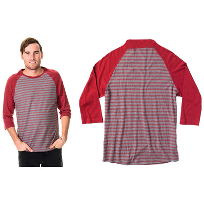 Rvca Bivy Raglan T-shirt - 3/4-sleeve Mens Style : M3919bir