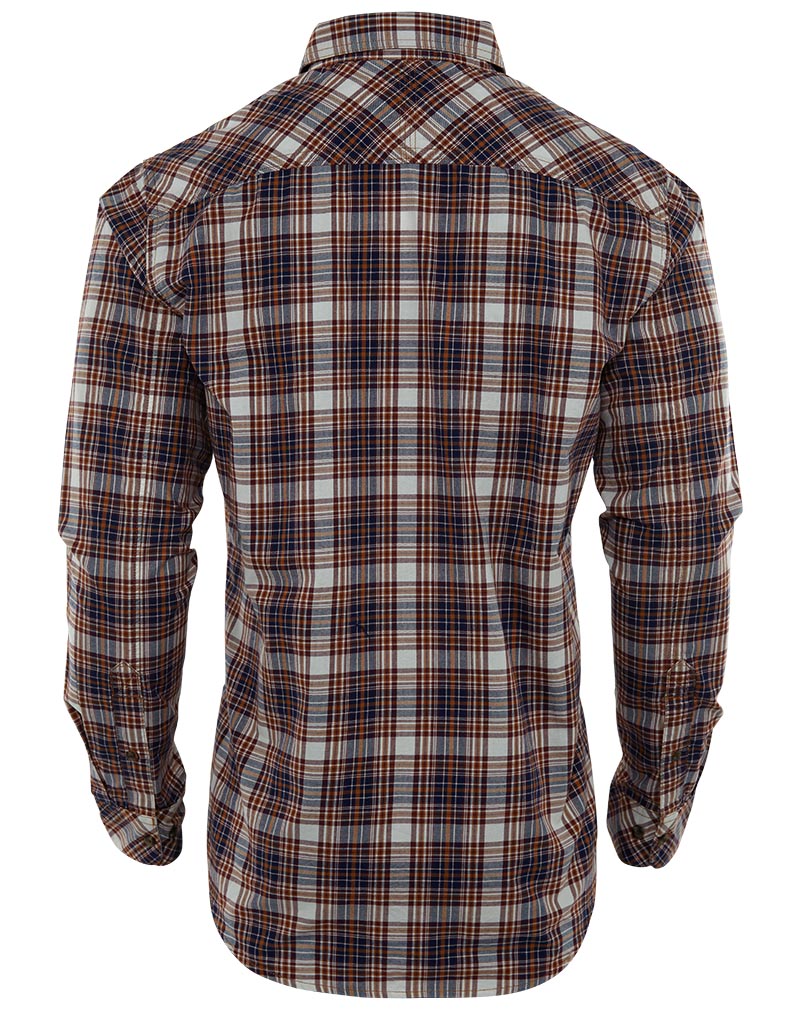 Timberland Timberland 'Allendale River' Regular Fit Plaid Organic Cotton Blend Sport Shirt Mens Style : 5531j