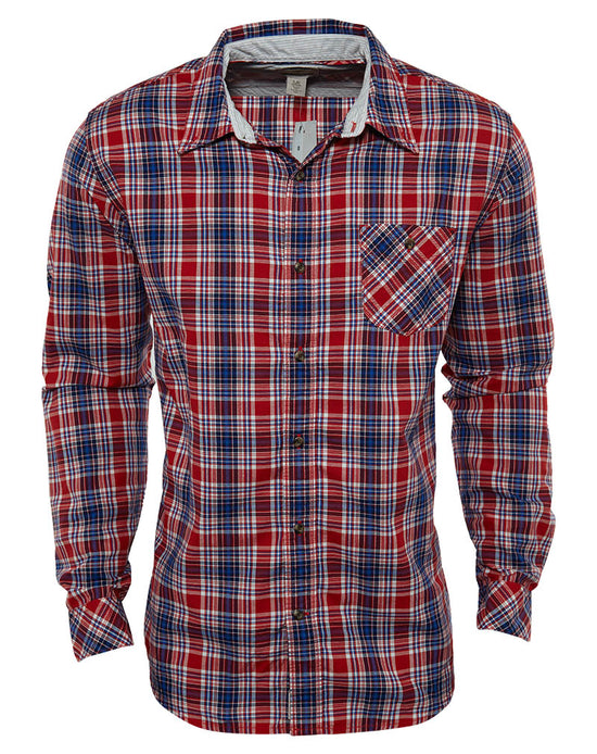 Timberland  'Allendale River' Regular Fit Plaid Organic Cotton Blend Sport Shirt Mens Style : 5531j