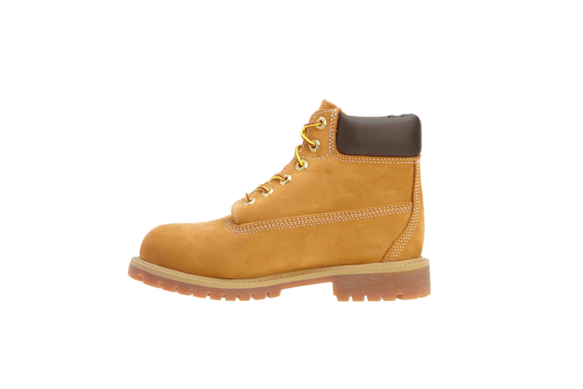 Timberland 6IN PREM WHEAT NUBUCK Little Kids : Style 12709