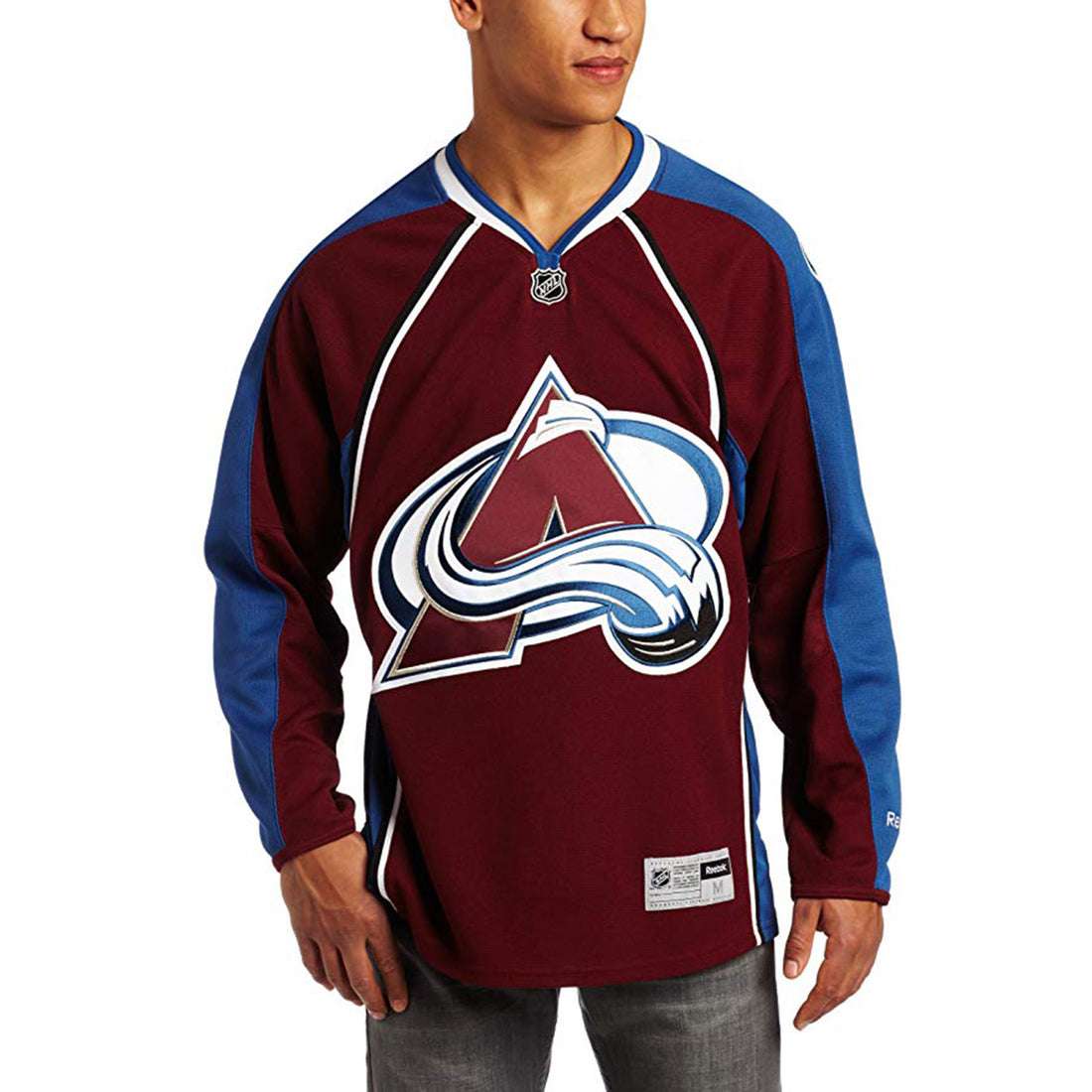 Reebok  Colorado Avalanche Burgundy Premier Nhl Jersey  Mens Style : 7185a