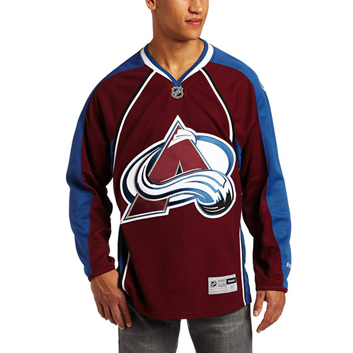 Reebok  Colorado Avalanche Burgundy Premier Nhl Jersey  Mens Style : 7185a