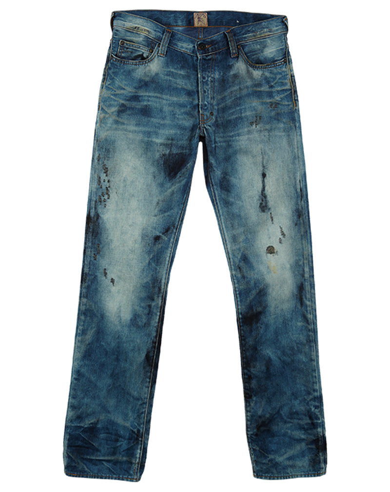Prps Goods&amp;co. The Fall Indigo Barracuda Denim Jean Mens Style : E71p101x