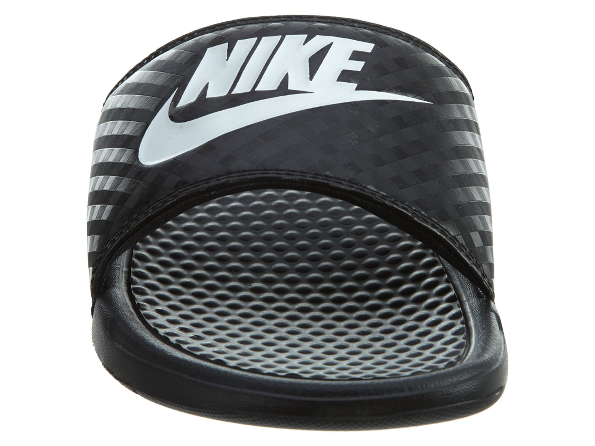 Nike Benassi JDI Slides Black/White Womens Style :343881