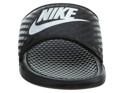 Nike Benassi JDI Slides Black/White Womens Style :343881