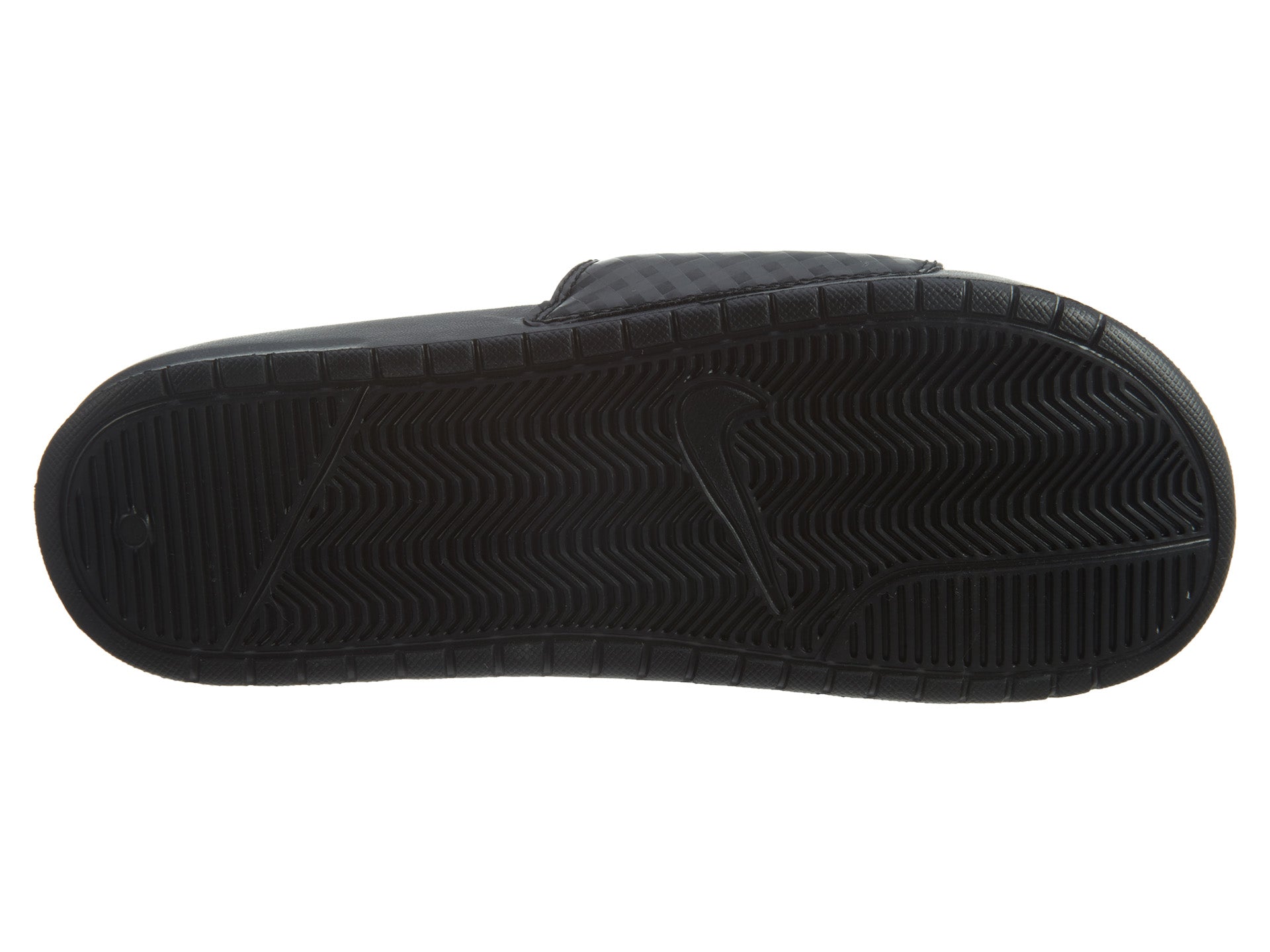 Nike Benassi JDI Slides Black/White Womens Style :343881