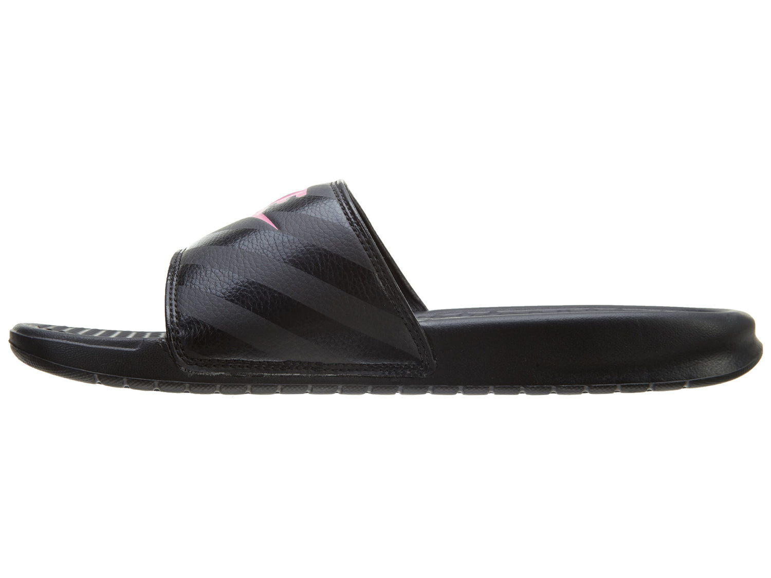 Nike Benassi JDI Black Pink  Womens Style :343881