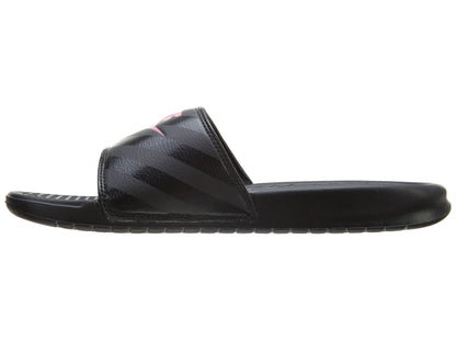 Nike Benassi JDI Black Pink  Womens Style :343881