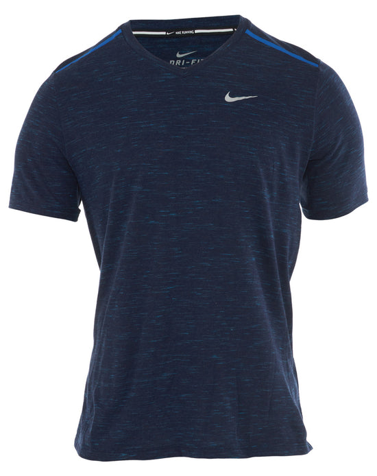 Nike Dri-fit Fluorescent Tailwind Running  Shirt Mens Style : 642711