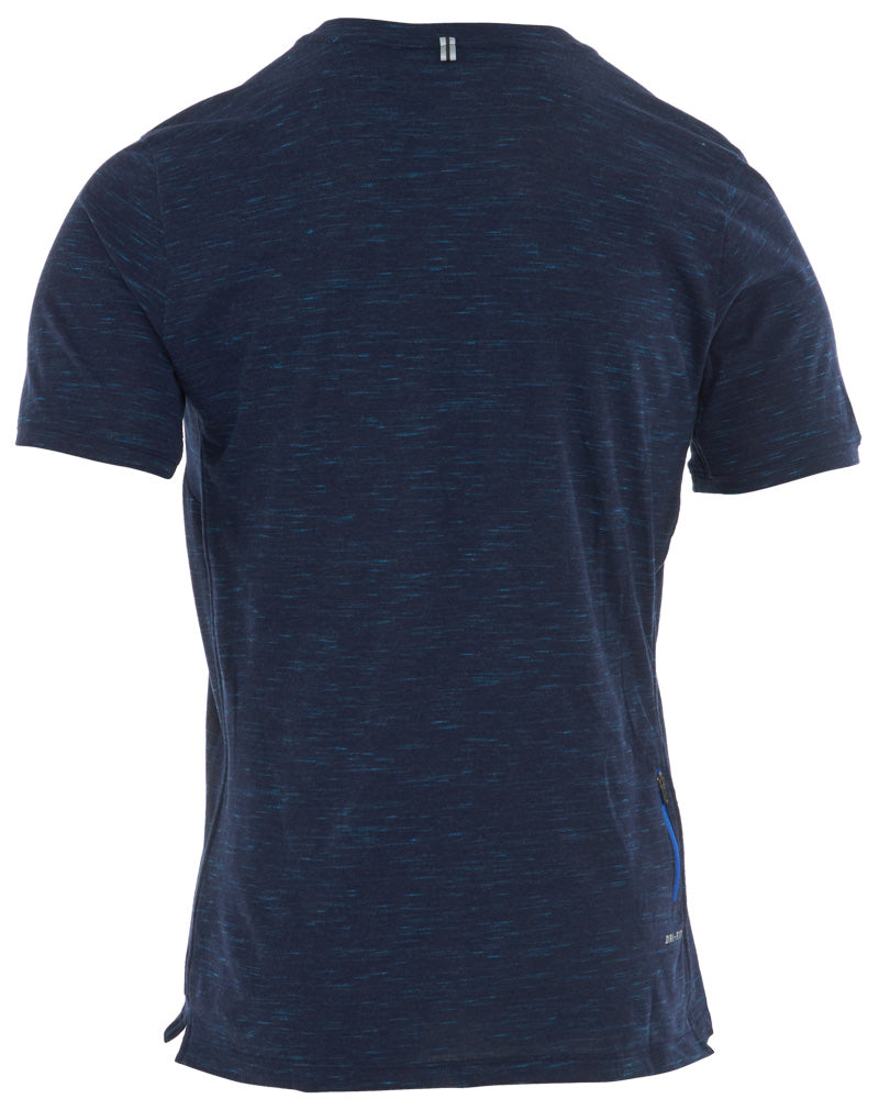 Nike Dri-fit Fluorescent Tailwind Running  Shirt Mens Style : 642711