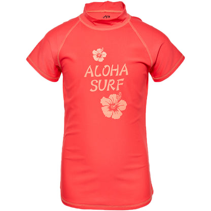 Sunspecs Aloha Surf Rash Guard Short Sleeve Crewneck Spandex T-Shirt Little Kids Style : RGJ