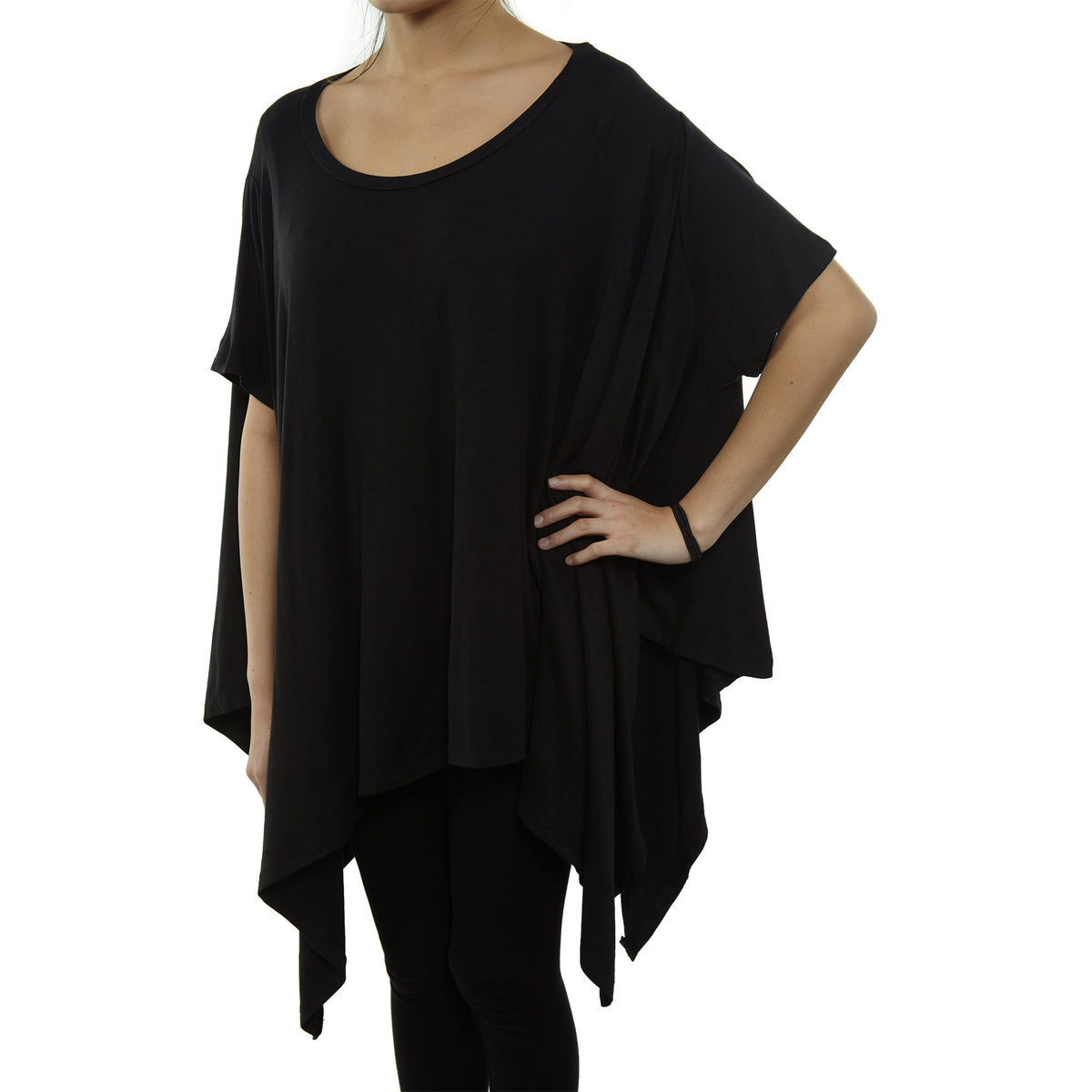 Giorgio West Lose Fit, Round Neck, Short Sleeve  Womens Style : Ch09821