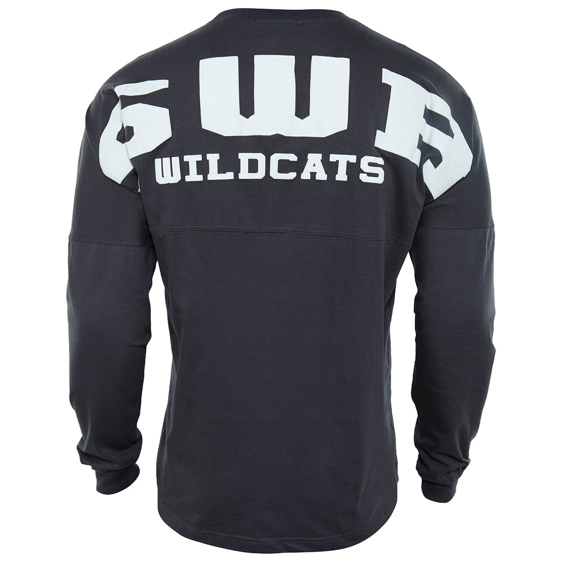 Basix Of America Rocky Point Eagles Long Sleeves Jumbo Crewneck T-Shirt Womens Style : MN-5660