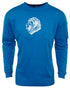 Basix Of America Longwood Lions Logo Long Sleeve Crewneck T-Shirt Unisex Style : MN-5660