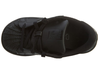 Adidas Superstar Toddlers Shoes Core Black/Core Boys / Girls Style :D70188