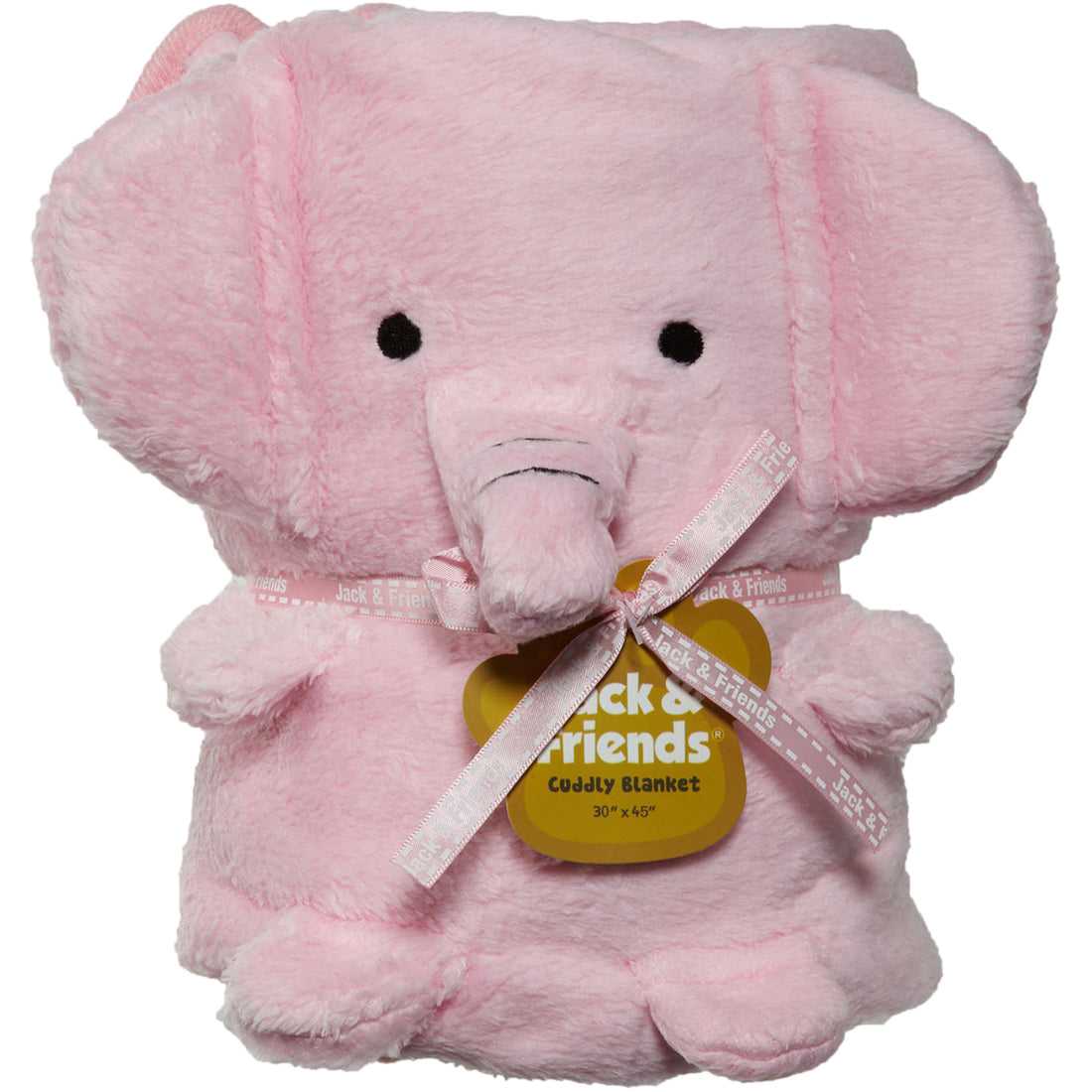 Jack &amp; Friend Plush Blanket Elephant Toddlers Style : Bk66