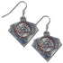Mlb New York Yankees Diamond Style Dangle Earrings Unisex Style : 8996-er-30