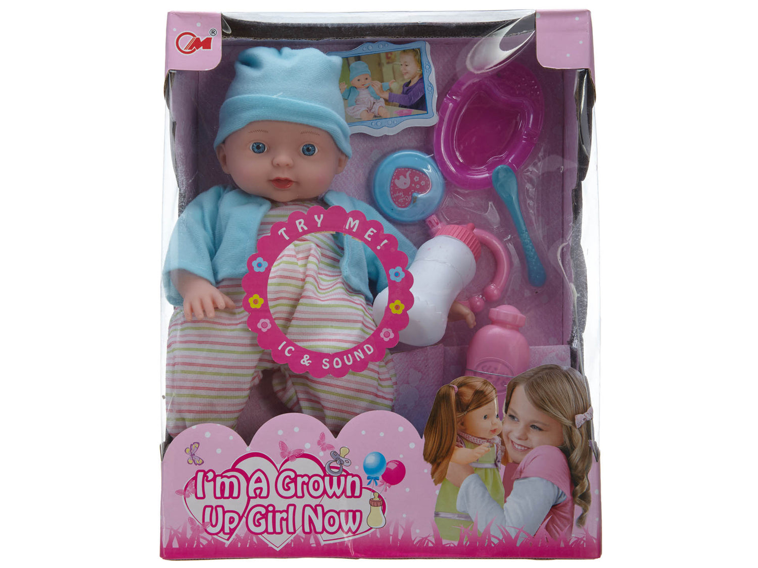 Om  Doll With Ic &amp; Battery Face With Light Toddlers Style : 299-b