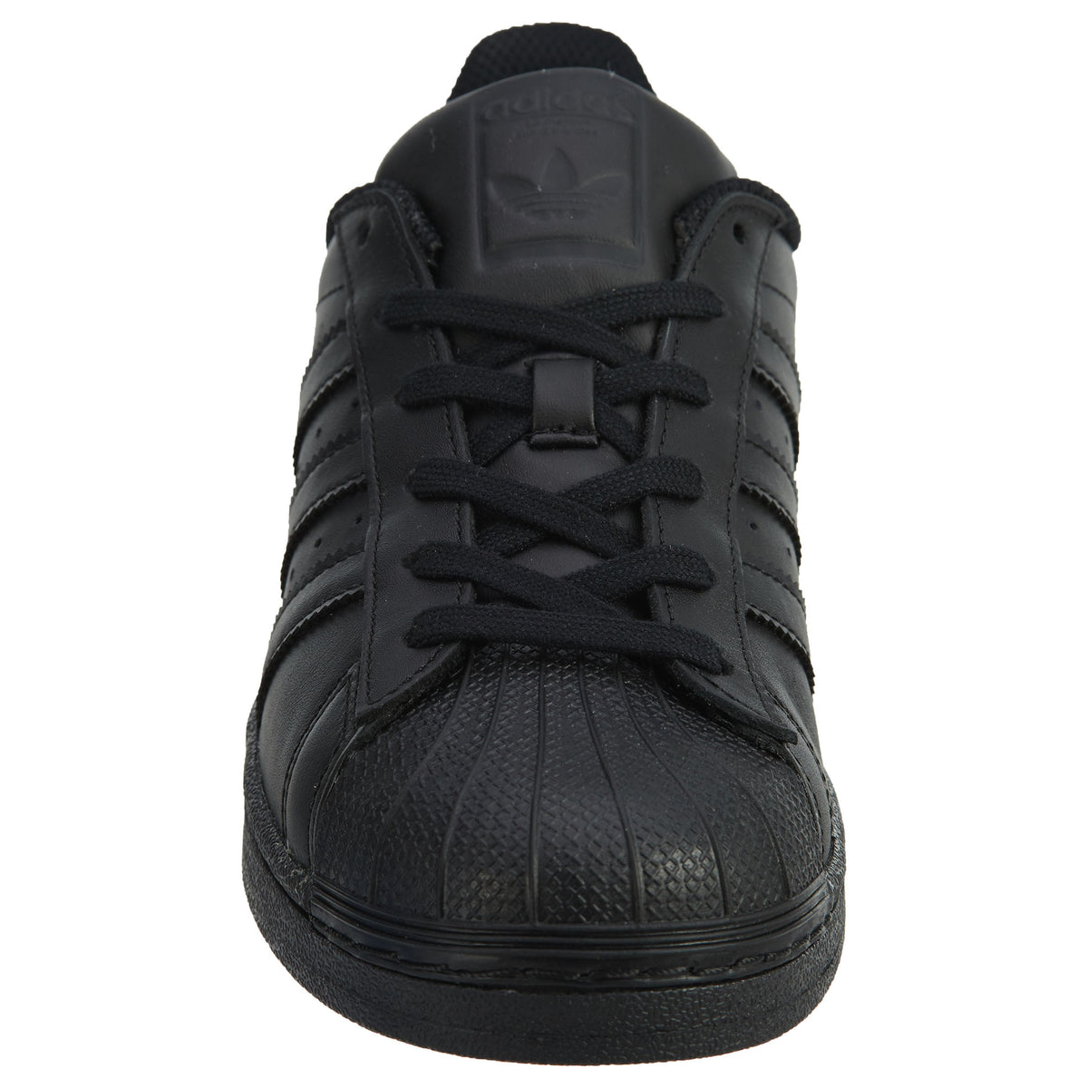 Adidas Superstar Casual Sneakers -Black/Black/Black Mens Style :AF5666