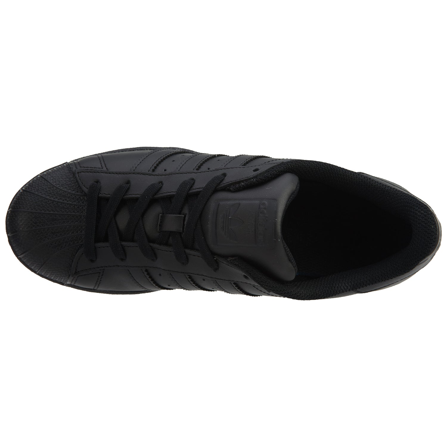 Adidas Superstar Casual Sneakers -Black/Black/Black Mens Style :AF5666