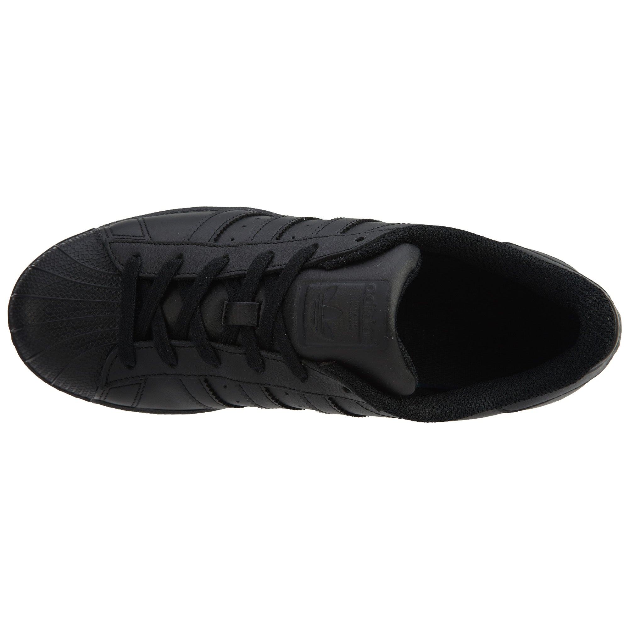 Adidas Superstar Casual Sneakers -Black/Black/Black Mens Style :AF5666