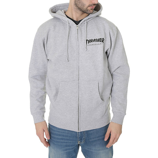 Thrasher Magazine Logo Zip Hood  Mens Style : 114123