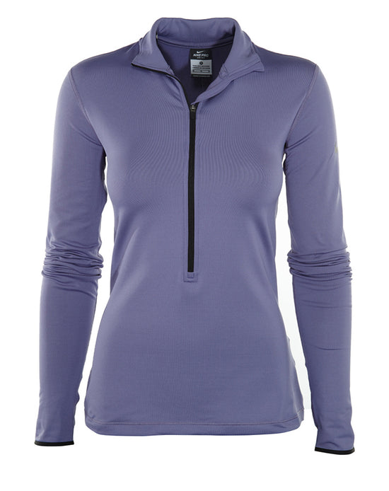 Nike Pro Hyperwarm Fitted Half-zip 3.0 Top  Womens Style : 620440