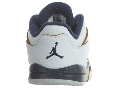 Air Jordan 5 Retro Low TD Dunk From Above White/Gold  Boys / Girls Style :314340