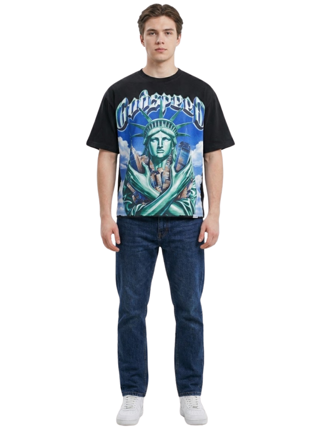 God Speed Empire Guardian T-shirt Mens Style : Gs-egt
