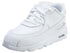 Nike Air Max 90 White Leather Casual Shoes  Boys / Girls Style :833416