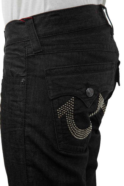 True Religion Ricky Nickel Stud Logo Jean Mens Style : Mq6859j02