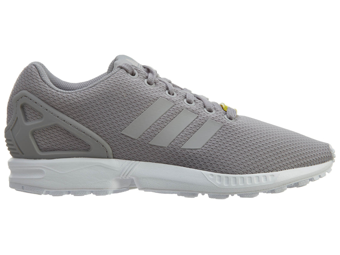 Adidas ZX Flux Aluminum White Mesh Athletic Mens Style :M19838