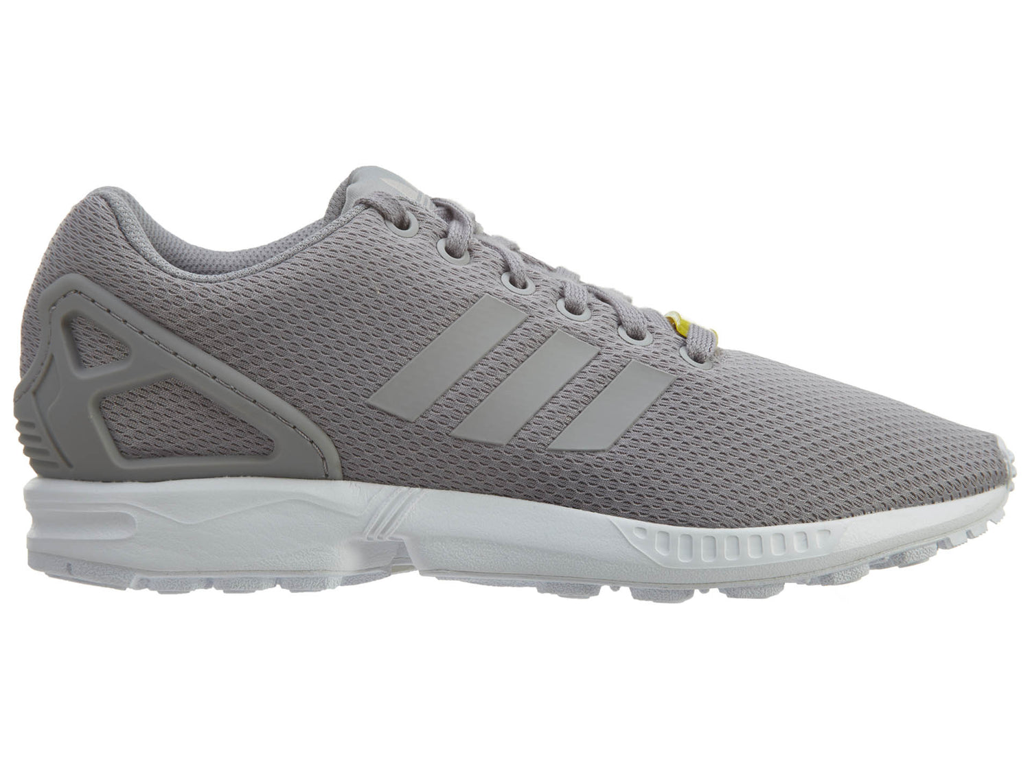 Adidas ZX Flux Aluminum White Mesh Athletic Mens Style :M19838