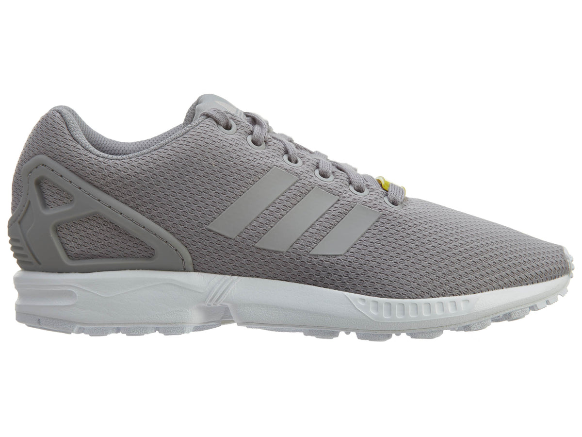Adidas ZX Flux Aluminum White Mesh Athletic Mens Style :M19838