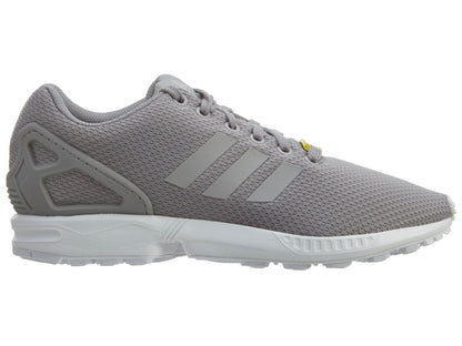 Adidas ZX Flux Aluminum White Mesh Athletic Mens Style :M19838